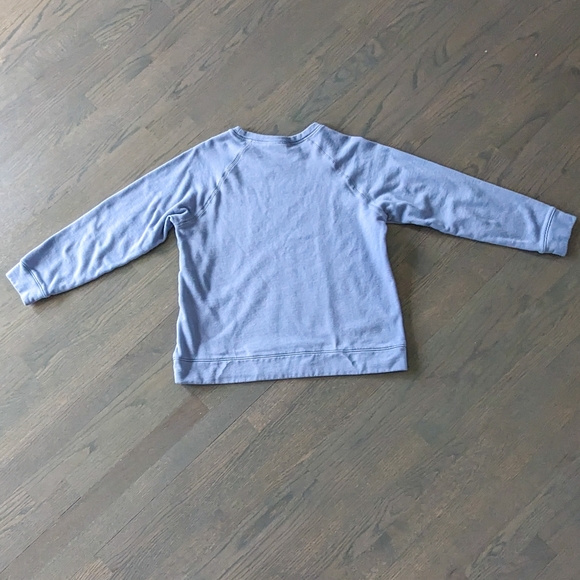 32 Degrees Women's Comfort Tech Crew Top Sweatshirt - Country Blue, Medium - Picture 5 of 5